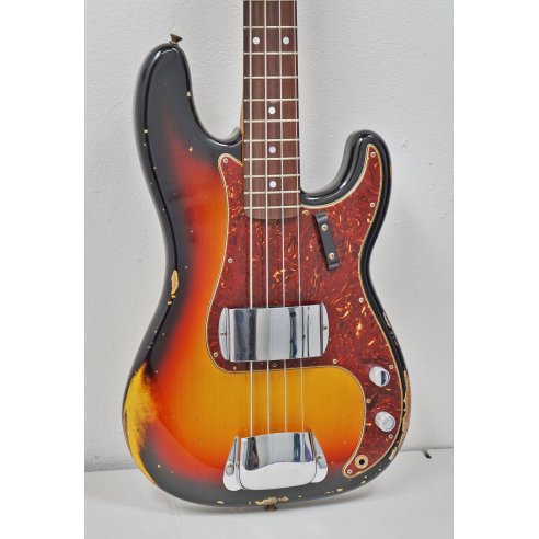 FENDER LTD 66 P BASS HEAVY RELIC B3TSB
