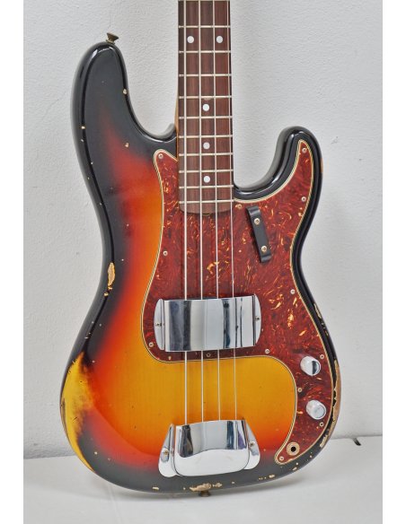 FENDER LTD 66 P BASS HEAVY RELIC B3TSB