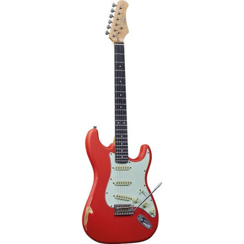 EKO S-300 RELIC FIESTA RED