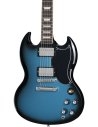 GIBSON SG STANDARD '61 STOP BAR PELHAM BLUE