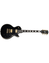 EPIPHONE LES PAUL CUSTOM EBONY + CASE