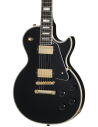 EPIPHONE LES PAUL CUSTOM EBONY + CASE
