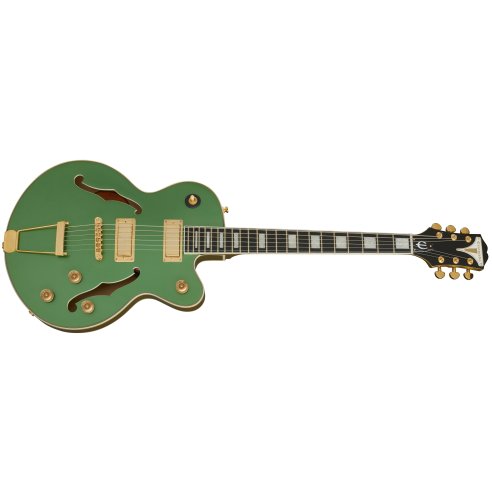 EPIPHONE UPTOWN KAT ES EMERALD GREEN