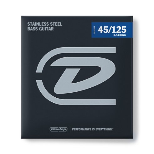 JIM DUNLOP DBS45125 BASS SS LIGHT-5/SET