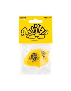 Dunlop 412P Tortex Sharp Yellow .73
