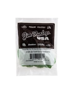 Dunlop 418R Tortex Standard Green .88