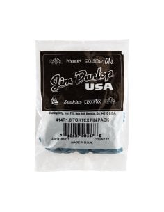 Dunlop 414R Tortex Fin Blue 1.0
