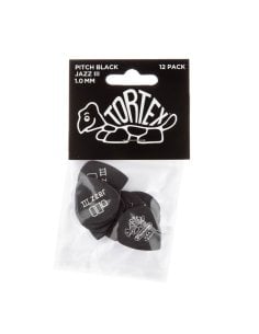 Dunlop 482P Pitch Black Jazz III 1.0