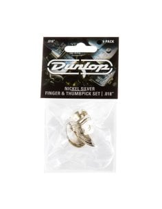 Dunlop 33P N/S 4FINGER & 1THUMB .018 - PLAYER'S PACK 5 PLETTRI