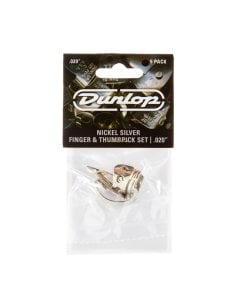 Dunlop 33P N/S 4FINGER & 1THUMB .020 - PLAYER'S PACK 5 PLETTRI