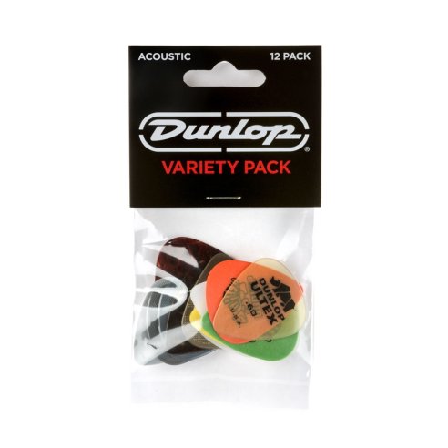 Dunlop PVP112 Acoustic Variety Pack (busta da 12 plettri)