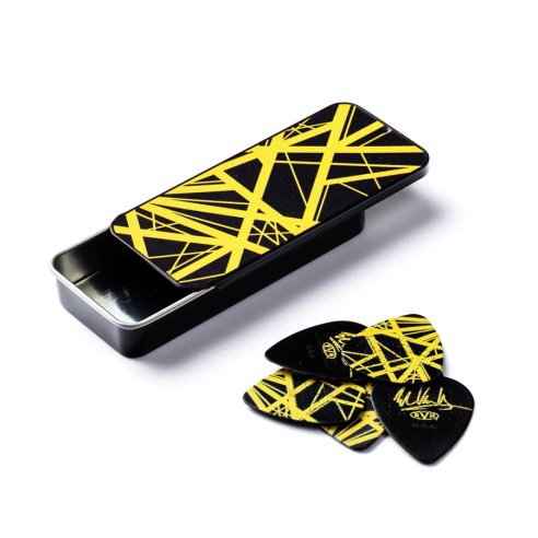 JIM DUNLOP EVHPT04 EDDIE VAN HALEN PICK TIN BOX