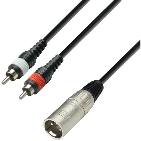 ADAM HALL YMCC 0300 XLRM/2RCA
