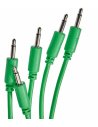 BLACK MARKET MODULAR PATCH CABLE 25 CM. 5-PACK GREEN