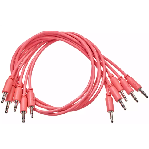BLACK MARKET MODULAR PATCH CABLE 25 CM. 5-PACK PEACH