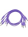 BLACK MARKET MODULAR PATCH CABLE 75 CM. 5-PACK VIOLET