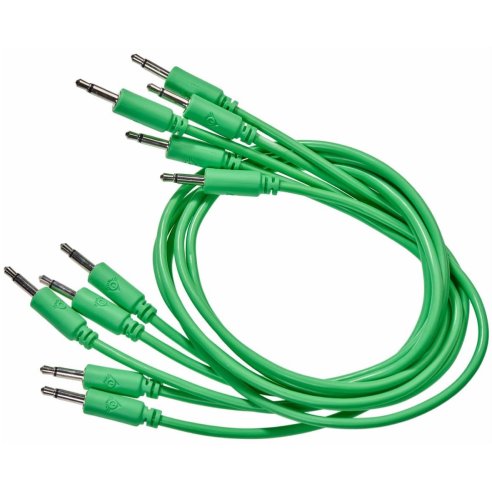 BLACK MARKET MODULAR PATCH CABLE 50 CM. 5-PACK GREEN