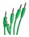 BLACK MARKET MODULAR PATCH CABLE 50 CM. 5-PACK GREEN