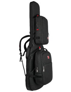 MUSIC AREA RB-0EB BASS GUITAR BAG + 2 ZAINI BLACK