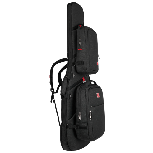 MUSIC AREA RB-0EB BASS GUITAR BAG + 2 ZAINI BLACK