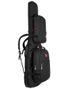 MUSIC AREA RB-0EB BASS GUITAR BAG + 2 ZAINI BLACK