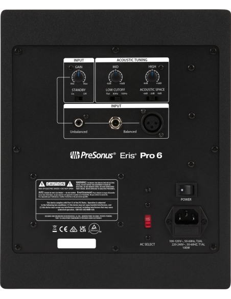 PRESONUS ERIS PRO 6 PRESONUS ERIS PRO 6