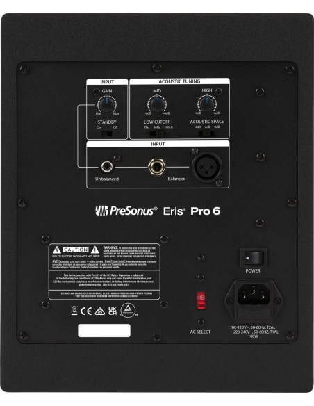 PRESONUS ERIS PRO 6 PRESONUS ERIS PRO 6