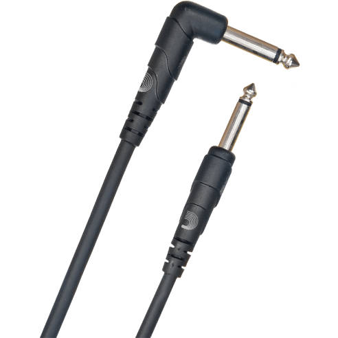 D'ADDARIO CGTRA-20 GUITAR CABLE ANGLED JACK