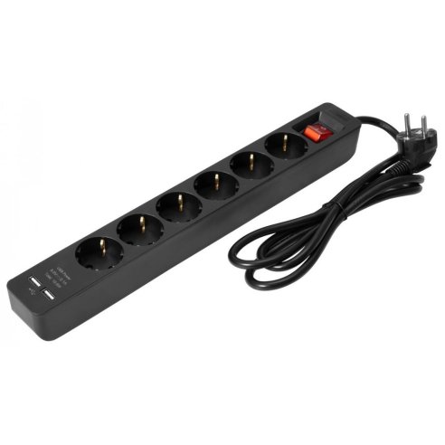 EUROLITE CIABATTA 6 PRESE+USB