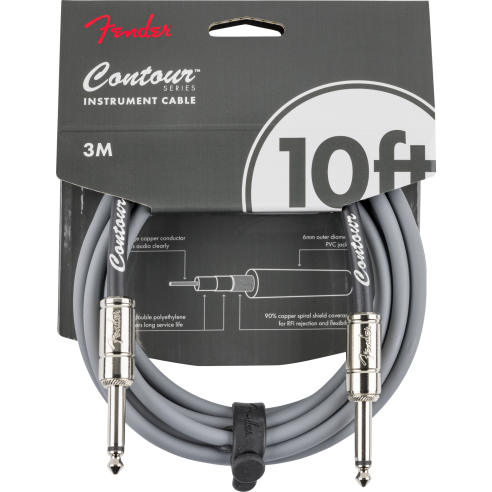 FENDER CABLE 10' CONTOUR INS