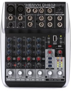 BEHRINGER XENYX QX602MP3