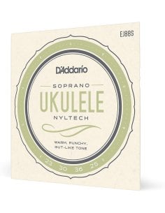 D'ADDARIO EJ88S UKULELE SOPRANO NYLON TECH.