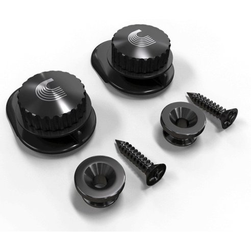 D'ADDARIO NS STRAP LOCK SYSTEM BLACK