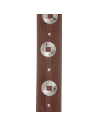 D'ADDARIO STRAP CONCHOS BROWN
