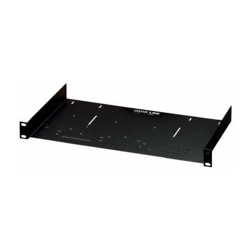 QUIK LOK RS673 PIANO FISSO FORATO 1U RACK