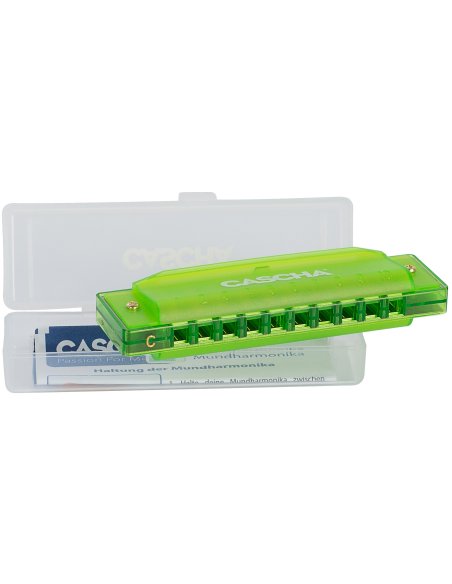 CASCHA HH2274 ARMONICA FUN BLUES VERDE CASCHA HH2274 ARMONICA FUN BLUES VERDE