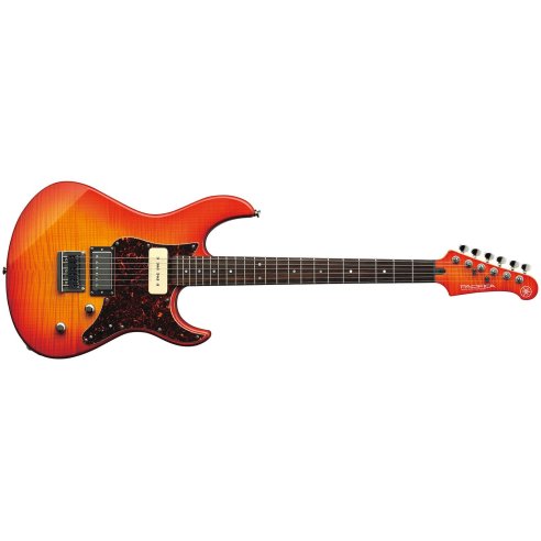 YAMAHA PACIFICA 611HFM LIGHT AMBER BURST