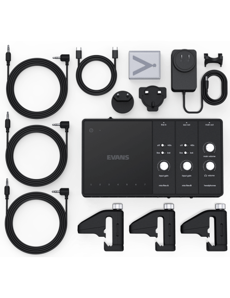 EVANS HYBRID SENSORY PERCUSSION BUNDLE EVANS HYBRID SENSORY PERCUSSION BUNDLE