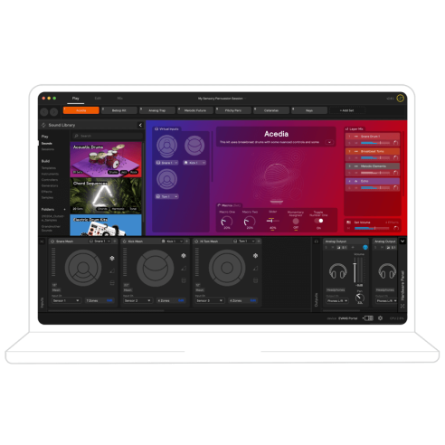 EVANS HYBRID SENSORY PERCUSSION BUNDLE