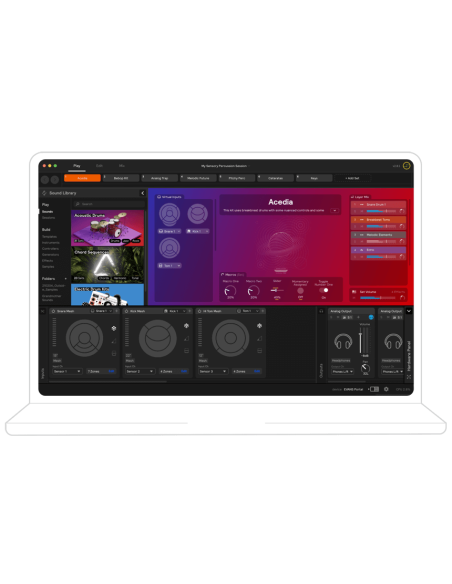 EVANS HYBRID SENSORY PERCUSSION BUNDLE EVANS HYBRID SENSORY PERCUSSION BUNDLE
