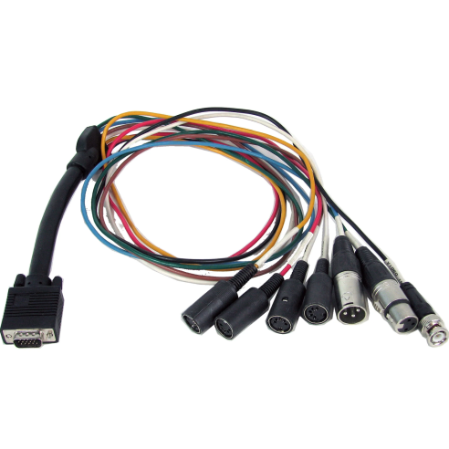 GEORG NEUMANN Cable, Analog In DB-25 - Octal XLR Female, 1.5 meter