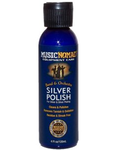 MUSIC NOMAD SILVER POLISH PLATING WIND 120 ML.