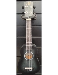 LAX UK202 RB UKULELE SOPRANO GREY + BAG