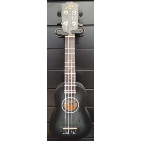 LAX UK202 RB UKULELE SOPRANO GREY + BAG