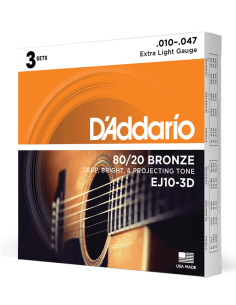 D'ADDARIO EJ10-3D
