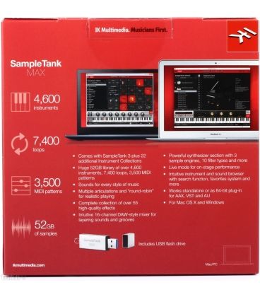 IK MULTIMEDIA SAMPLETANK MAX