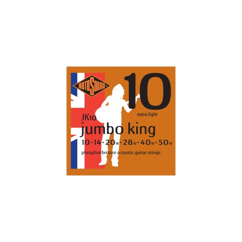 ROTOSOUND JK10 JUMBO KING MUTA ACUST. PHOSPHOR BRONZE 10-50