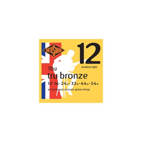 ROTOSOUND TB12 TRU BRONZE MUTA ACUST. 80-20 BRONZE 12-54