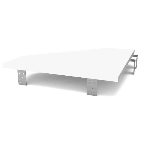 GLORIOUS Glorious Modular Side Rack Adapter White