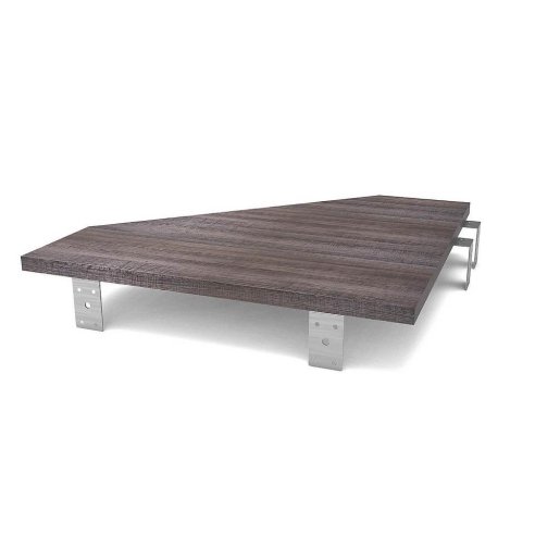 GLORIOUS Glorious Modular Side Rack Adapter Walnut